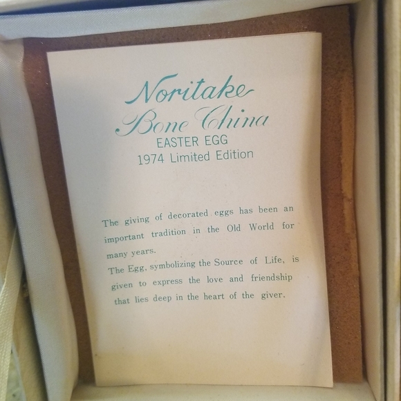 Noritake bone china Easter eggs. 72/73/74/77 - Picture 7 of 9